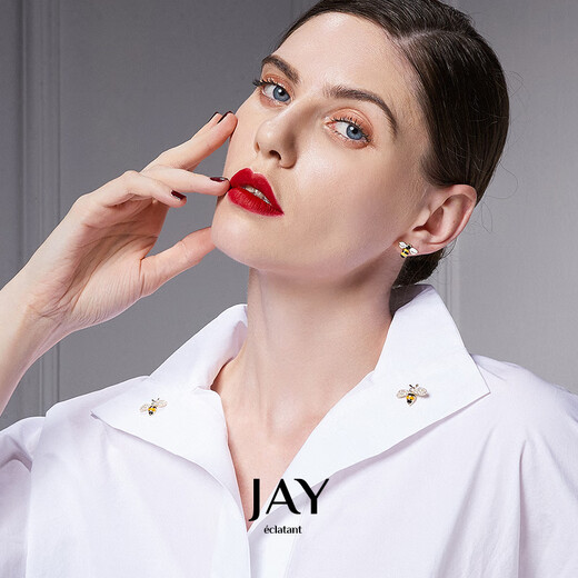 Jay bee collar buckle anti-exposure brooch women's pin corsage as a birthday gift for mother-in-law and elders