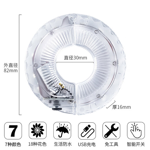 BIKEBROS bicycle light children's bicycle valve light wheel light flower drum light balance car light flash light bicycle hot wheels night riding light [baby bicycle balance car model intelligent sensor]