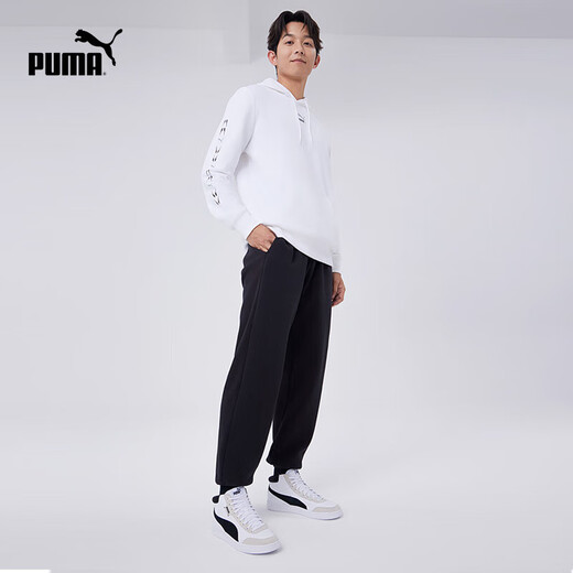PUMA velvet warm loose leggings sports trousers for men autumn casual knitted pants 686405
