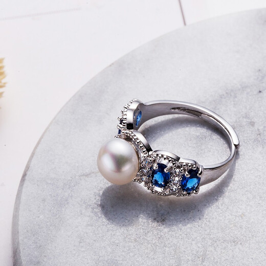 An Feng freshwater pearl three-piece set G3 pendant earrings ring exquisite gift box beautiful gift box packaging beautiful gift box packaging