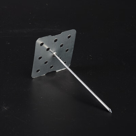 Danstiny body hanging nails air conditioning duct aluminum nails rock wool glass wool solid 2 points 4cm negative 5cm long 1000 sets