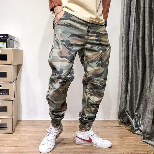 Hu Ziniao American Nouveau pantalon de camouflage de grande taille en liberté