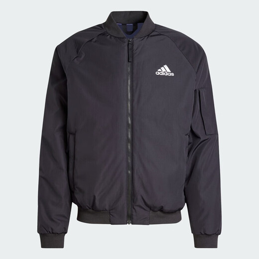 Adidas Cotton Jacket Herren Spring Sportswear Windproof warmes, lässiges lässiges Baseballjacke Bomber Jacke JN4855 XS