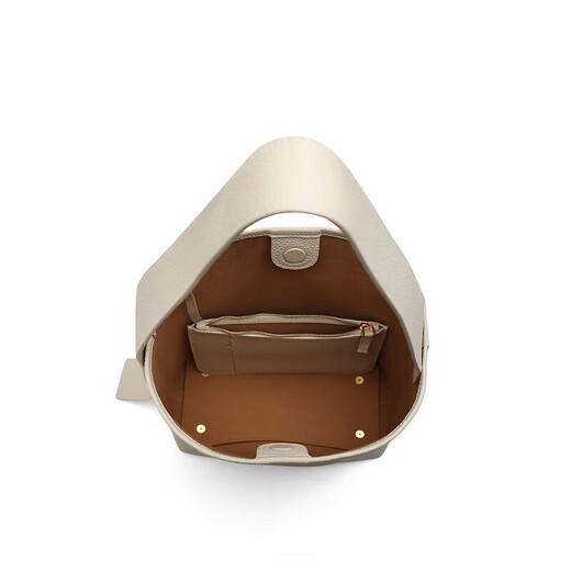 
Belle Gift Gendi Series Bags Women's Shopping Mall same style Drunkard Bag 09 Bucket Bag X9249DX3 Warm Wax White F