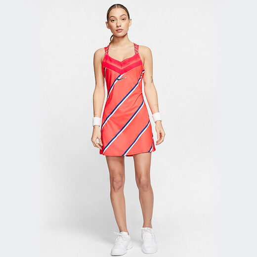 Nike Women's Tennis Dress French Open Wimbledon US Open Sharapova Tennis Dress Sports Skirt French Open CI9227-644 XL
