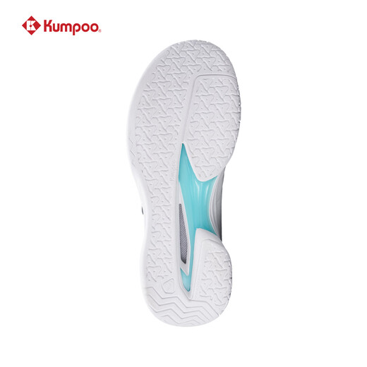 KUMPOO 2024 new style of Kuyi badminton shoes breathable button shoelace shock absorbing men and women sports shoes smoked wind KH-G826S new color matching Kuyi PRO KH-G826S white 36
