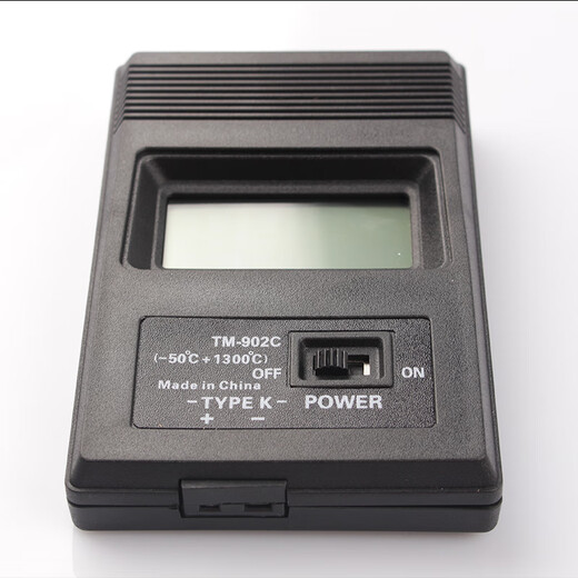 Thermoelementthermometer-Thermometer-Thermometer-Thermometer-Handheld-Anzeigevorrichtung vom EDIVIN K-Typ.