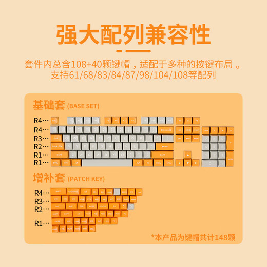 Logitech K835 Mechanische Tastatur Kabel gezeugt Gaming E-Sporttastatur 84 Taste Computer Office Tastatur Personalisierte PBT-Tastaturgeschenk für Jungen Freundin K835 Blue Orange Keycap Version Green Achse