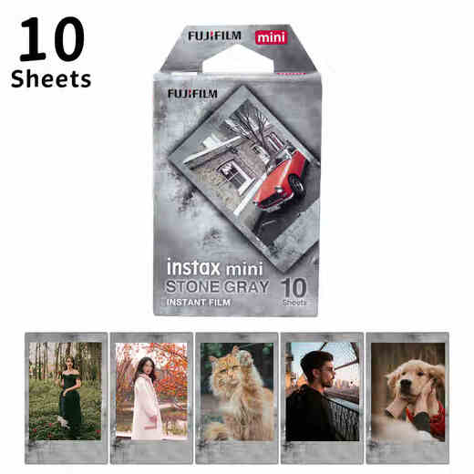 FUJIFILM INSTAX Polaroid mini lace photo paper Limestone 10 sheets mini9/10/11/12/40/90/99/evo model suitable for printing