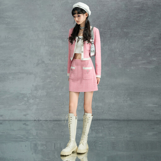 PHORM2025 spring new fashion suit H26011416 light pink XS