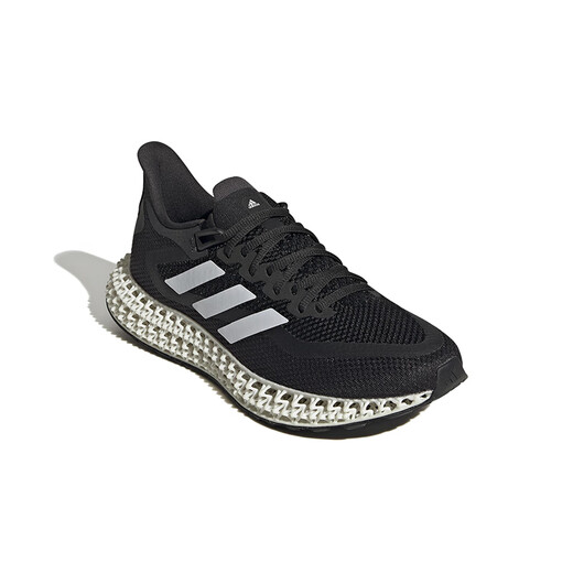 阿迪达斯 （adidas）男鞋女鞋2025新款夏季4D打印跑步鞋减震情侣运动鞋休闲跑步鞋 GX9249黑白 41