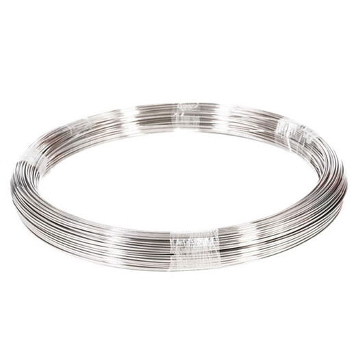 Haysdik [Jingcang Distribution] 304 stainless steel wire, net clothes hanger bundled soft and hard steel wire, glossy spring wire, 2mm medium hard wire (1kg) about 40 meters