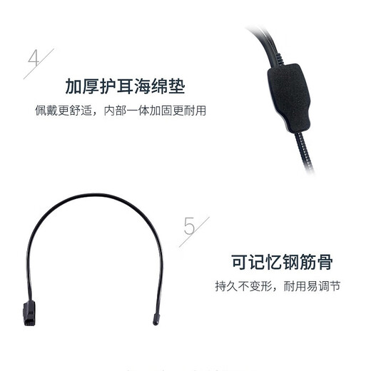 Sony Ericsson S29 Little Bee accessories head-mounted wired microphone microphone for teachers, suitable for all amplifiers 3.5mm standard universal plug