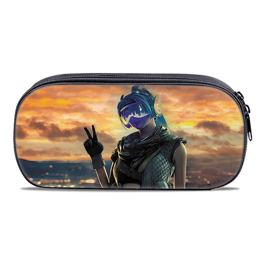 
Peace Elite Large Capacity Pencil Bag Junior High School Students Chicken Eating Games Simple Primary School Students Pencil Bags Pencil Box Creative Trends Multi-functional Boys Zipper Canvas Pencil Box Children B4873 Three-layer Large Capacity Canvas Pencil Bag-Waterproof-Scratch-No Color Fall