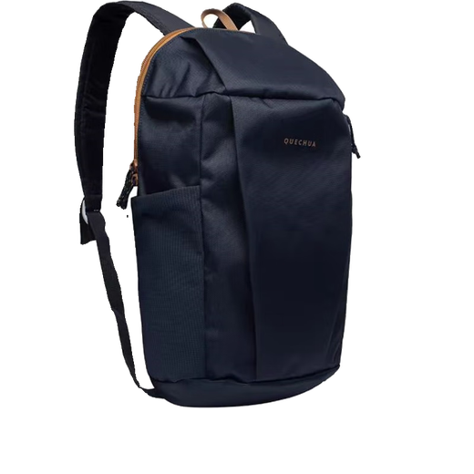 Decathlon (Decathlon) Rucksack Rucksack für Frauenschule für Männer, die kleine Rucksack für Schüler Reisen 10-Liter-Außenbeutel Marine Blue-10L-ohne Seitenbeutel 10 l (für Erwachsene und Kinder)