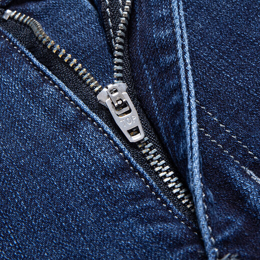 Alte Mannkopf Jeans Herren Sommer dünne lose lockere Waschhüge Geschäfte Casual Young und mittleren Hosen mit langen Hosen im mittleren Alter Herren-Trend Ig3891 Blau 40