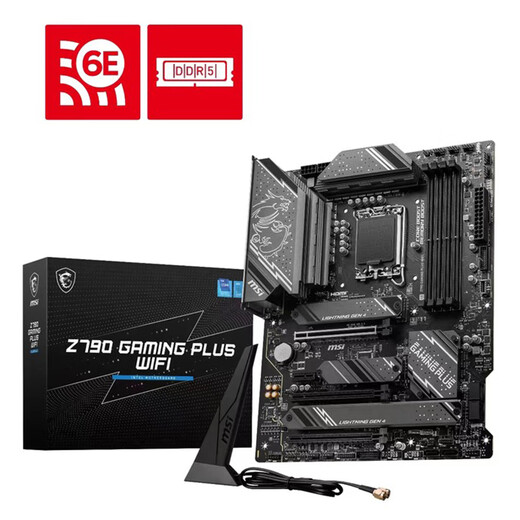 微星（MSI）B760 Z790主板 搭 英特尔 14代I7 CPU主板套装 板U套装 Z790 GAMING PLUS WIFI D5 14700KF盒装