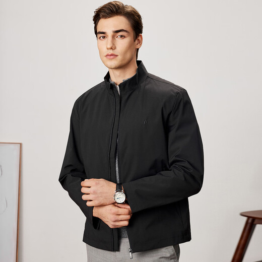 Shanshan three-proof technology jacket men's spring and autumn business casual waterproof diagonal pocket classic stand collar men's clothing