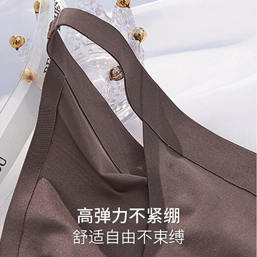 FitonTon两条装性感丁字裤内裤女冰丝无痕抗菌棉裆纯欲T字裤低腰三角裤M