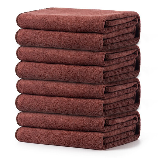 Meijia diary rag, brown 75*35cm*2 strips, thickened and enlarged, commercial property car wash rag, water-absorbent housework dishwashing cloth