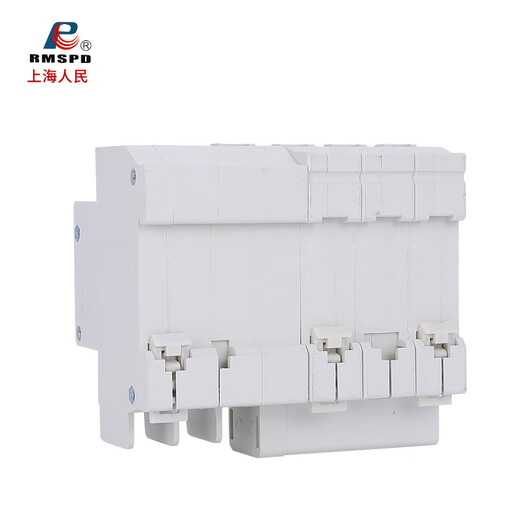 SRCN Shanghai People's DZ47LD-63 protector de pérdida de fase tipo riel 380v motor trifásico bomba sumergible interruptor de pérdida de fase 32A adecuado para 0.75KW-5KW