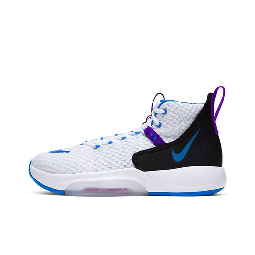 耐克（NIKE）/Zoom Rize1E男子减震耐磨高帮实战篮球鞋FD9904 BQ5398 黑白 BQ5398-001 41