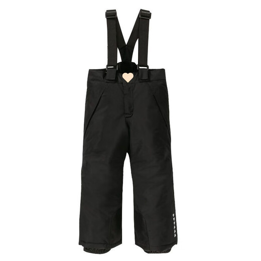 Meridian dry ski overalls outdoor children's pants windproof men's and women's children's overalls snow pants winter black waist-length black waist-length 86/92 recommended 80-95 cm one size