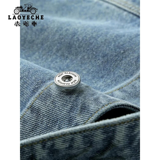 Classic Car (Laoyeche) Primavera y verano Nuevo chaleco de mezclilla de mezclilla para hombres