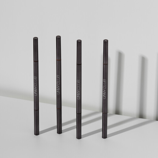 Unny club fine triangular shape eyebrow pencil 0.1g dark tea gray 03 (natural and long-lasting for beginners)