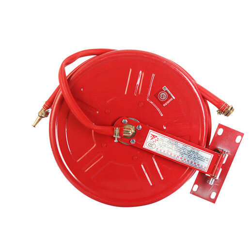 Fire hose reel 20/25 meters fire hydrant box self-rescue water pipe lightweight water hose turntable with fire fighting equipment fire hose reel 25 meters