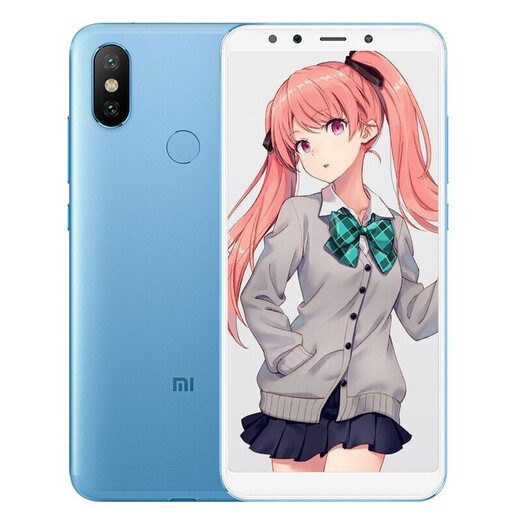 小米（MI）小米6X  二手游戏手机 4G全网通   5.99全面屏AI双摄 冰川蓝 4G+64G 9成新