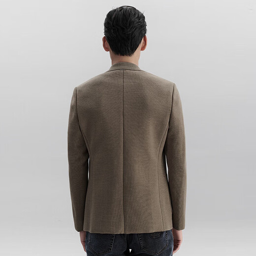 Ankündigung Bird Fashion Casual Wool Single Western Jugend zwei-polige Schnalle Herrenjacke ESU223202U Kakao Brown 52