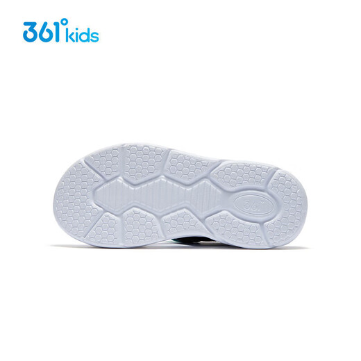 361 children's sandals for summer men's middle school children's lightweight, breathable, cool and wear-resistant sports beach sandals Black 37