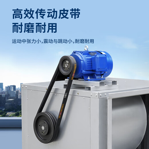 Nanyang Youwei Motors externe Brandbekämpfung Rauchabgase kann mit hoher Temperaturwiderstand (explosionssicherer Lüfterfrequenzumwandlung) Pipeline-Zentrifugallüfter [9854-17641 Luftvolumen] DT-18-4KW ausgestattet werden