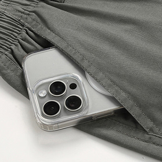 Woodpecker (TUCANO) shorts men's summer pure cotton trend versatile solid color sports thin breathable five-point pants dark gray 2XL