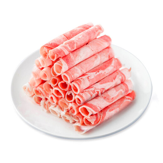 Donglaishun Inner Mongolia lamb raw cut mutton slices 1Jin Jin is equal to 0.5kg, hot pot ingredients mutton roll, halal Chinese time-honored brand