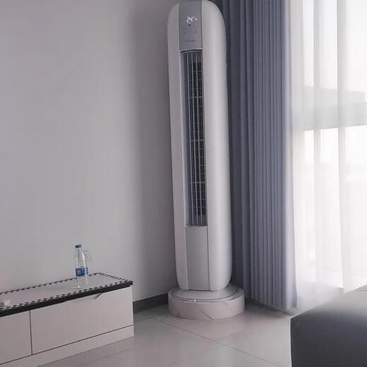 Air conditioner base heightening bracket is suitable for Haier Universal Square and Round Vertical Cabinet Bracket Mat Round Table Diameter 50 Height 10 Imitation White Marble Pattern