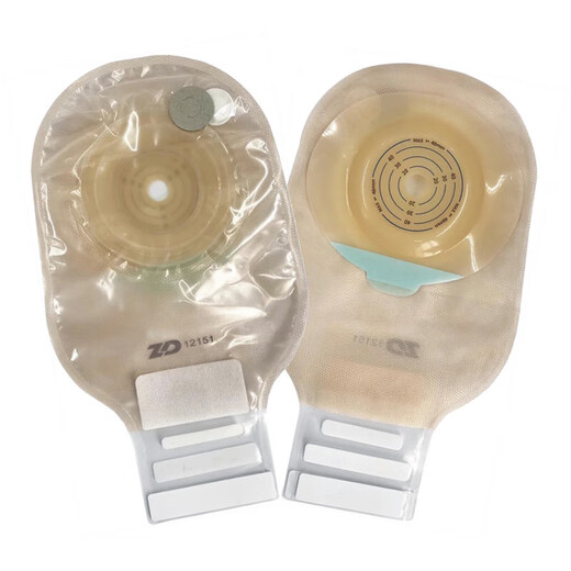 Zhende Deshutuo Einköpfige Stomatosetasche 12151 Konvexe transparente Stoma Nicht gewabt