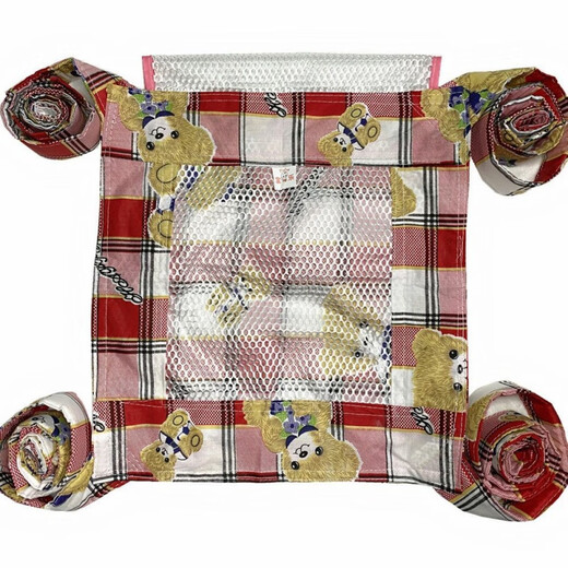 
Modern pregnant mother Guangdong traditional four-claw baby strap front hug back old strap baby strap summer breathable travel blue bear style