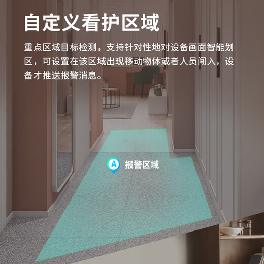 dahua大华无线监控器360度无死角带夜视摄像头家用室内语音双摄1000万全景旋转云台球机DH-H10B-E2