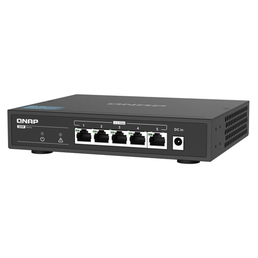 QNAP QSW-1105-5T即插即用2.5G交换机5口非网管型交换机 QSW-1105-5T
