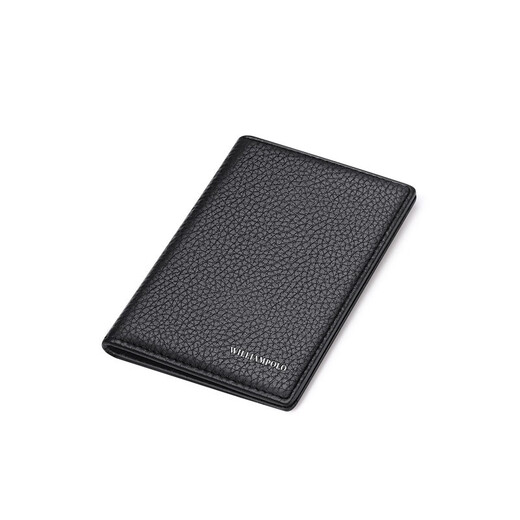 Empereur Paul Polo Ultra-Thin Mini Carte Sac Men de permis de portefeuille Vertical pour hommes Vertical Men Trad Clip Carte de carte Banque de permis de conducteur de portefeuille Men