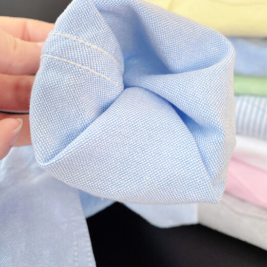 Yupinjia boys' long-sleeved shirt pure cotton spring clothing children's clothing children's baby white shirt children's size 2026 new style blue puppy 140