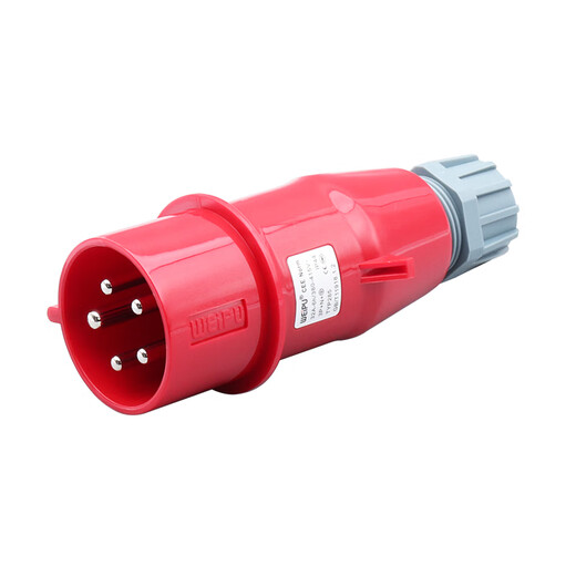 
5-core 16A32A waterproof aviation industry plug light and shade socket connector 6823TYP285weipu 32A 16A5-core open socket TYP6623