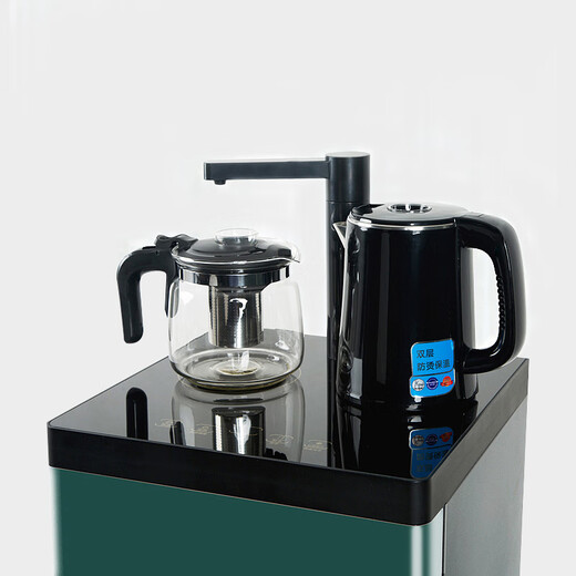 Thermal tea bar machine, thermal insulation glass kettle, water dispenser, universal health pot, teapot, high temperature-resistant accessories, hot water kettle 12004L 1200ML, no open cover + 4 lotus cups