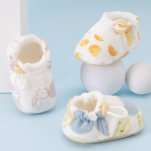 Chaussures et chaussettes Lubei Mengdou pour nourrissons au printemps et à l'automne Summer pour hommes et femmes enfants semelles molles intérieures chaussures pour les tout-petits respirant et non-glissement et empêchent la protection des pieds chaussures de lapin 11 longueur intérieure 10,5 cm recommandés 0-6 mois