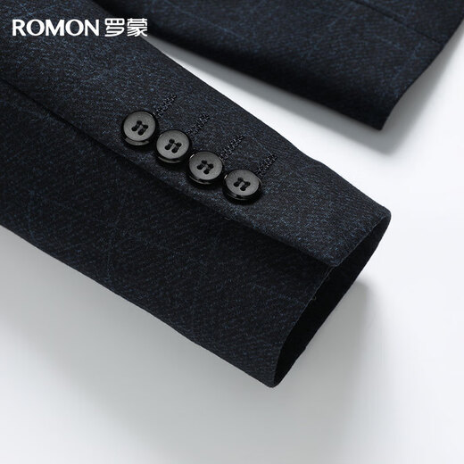 Luo Meng suit men's four seasons slim professional formal wear stretch suit business groom's suit wedding dress men's clothing