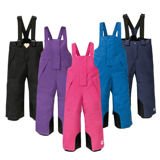 Meridian dry ski overalls outdoor children's pants windproof men's and women's children's overalls snow pants winter black waist-length black waist-length 86/92 recommended 80-95 cm one size