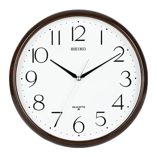 
SEIKO Seiko Clock Living Room Wall Quartz Clock Chinese Light Luxury Watch Creative Home Modern Simple No Punching QXA695B (Recommended by the store manager)