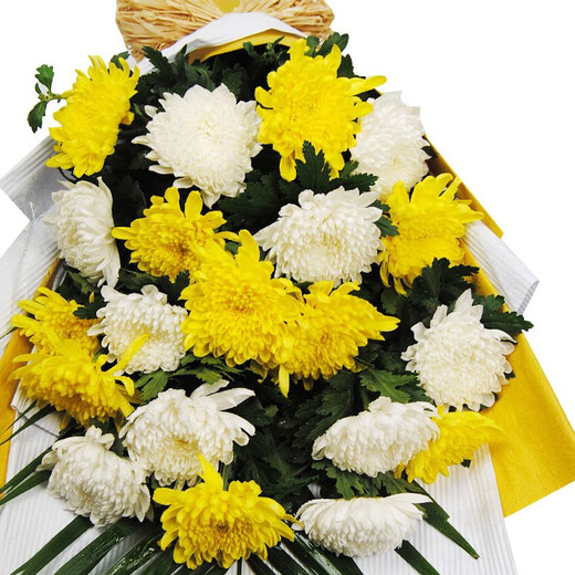 Baihua Pavilion Flowers Qingming Festival Chrysanthemums Funeral Ceremony Real Bouquets Funeral Memorial Grave Sweeping Remembering the Revolutionary Martyrs City Delivery Reminiscent of the Past|N34